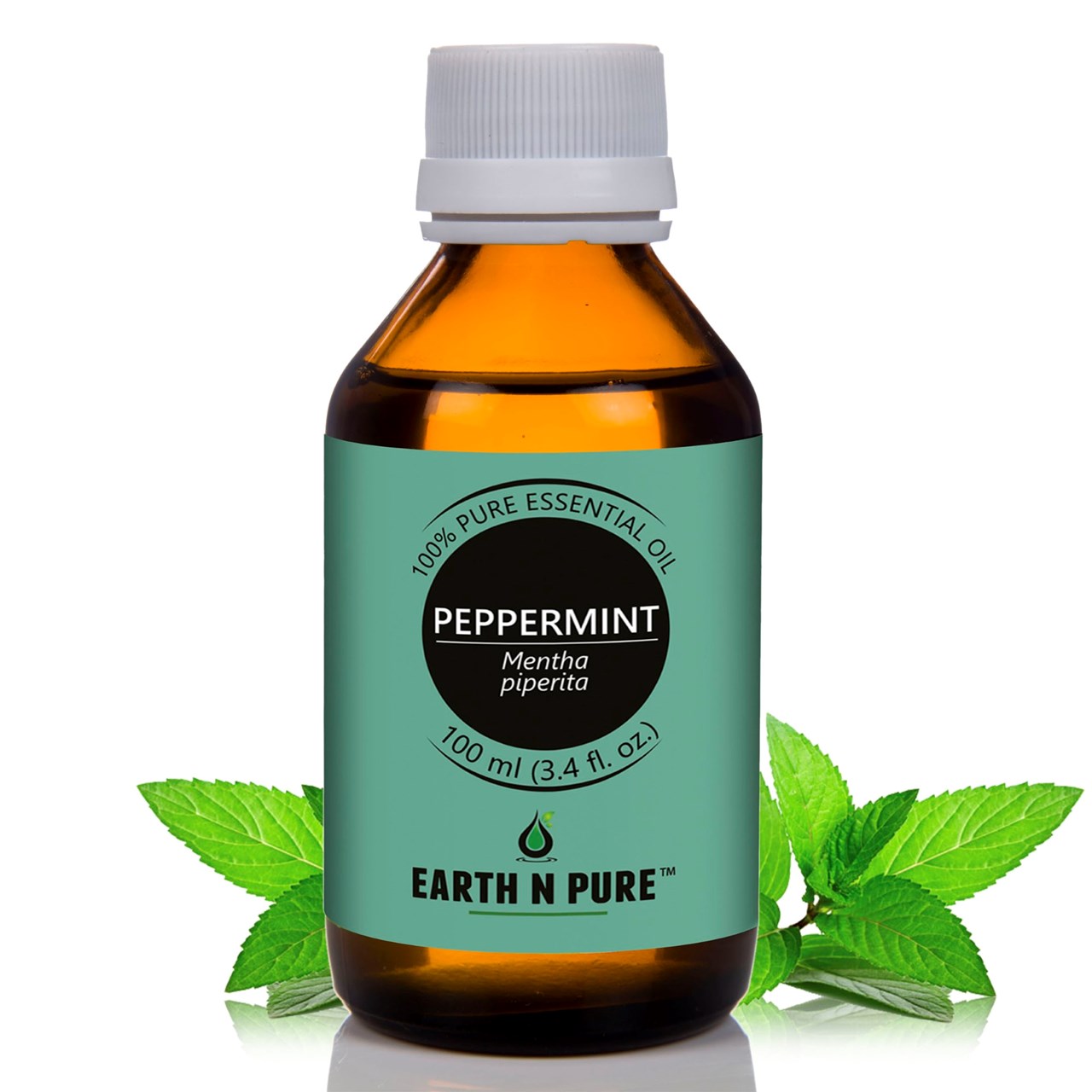 Show details for EARTH N PURE - Peppermint Oil- 100 Ml Picture of EARTH N PURE - Peppermint Oil- 100 Ml
