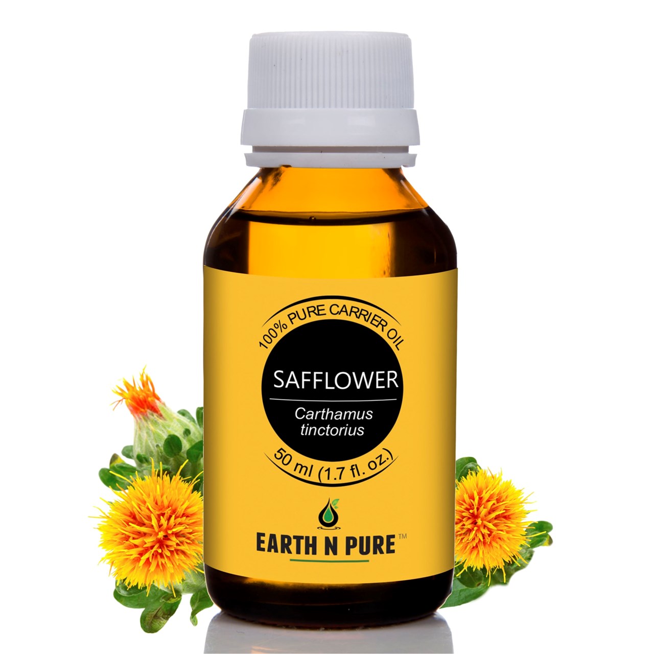 Show details for EARTH N PURE - Safflower Oil – 50 Ml Picture of EARTH N PURE - Safflower Oil – 50 Ml