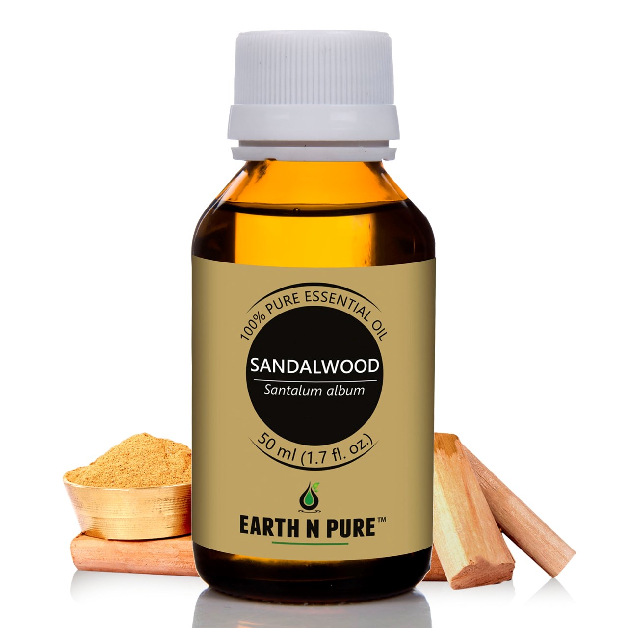 Show details for EARTH N PURE - Sandalwood Oil – 50 Ml Picture of EARTH N PURE - Sandalwood Oil – 50 Ml