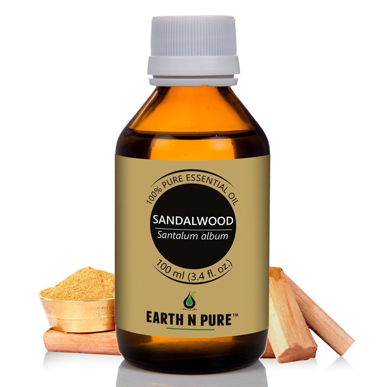 Show details for EARTH N PURE - Sandalwood Oil- 100 Ml Picture of EARTH N PURE - Sandalwood Oil- 100 Ml
