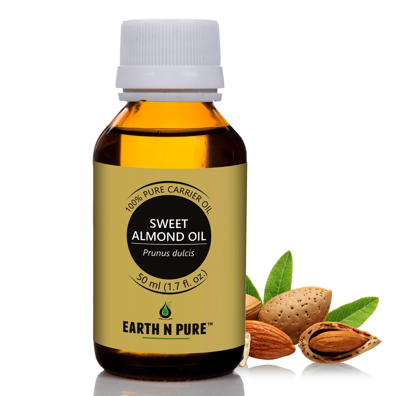 Show details for EARTH N PURE - Sweet Almond Oil – 50 Ml Picture of EARTH N PURE - Sweet Almond Oil – 50 Ml