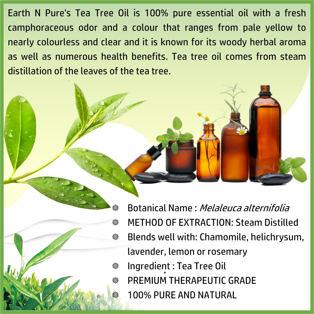 Picture of EARTH N PURE - Tea Tree Oil – 15 Ml
