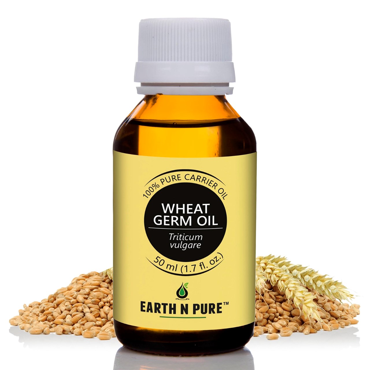 Show details for EARTH N PURE - Wheat Germ Oil – 50 Ml Picture of EARTH N PURE - Wheat Germ Oil – 50 Ml