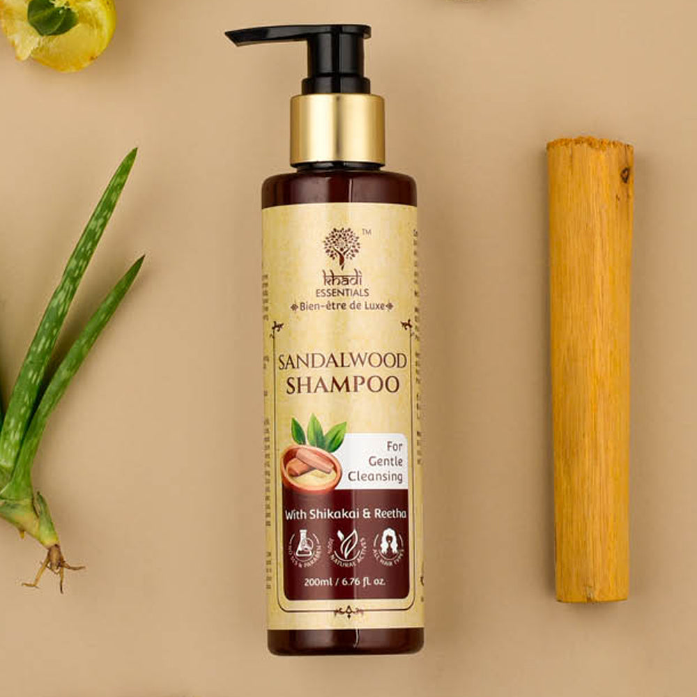 Picture of Khadi Essentials Sandalwood Hair Shampoo
, 200ml