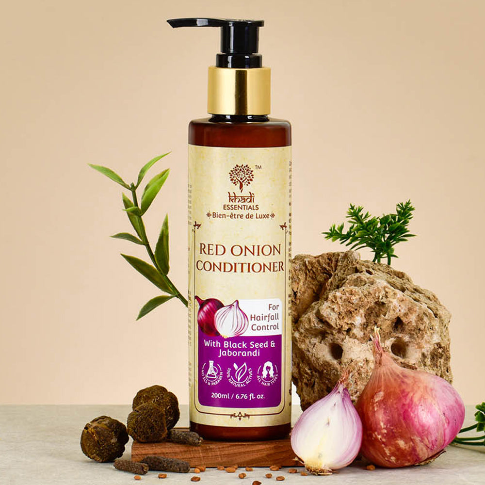 Show details for Khadi Essentials Red Onion Conditioner, 200ml Picture of Khadi Essentials Red Onion Conditioner, 200ml