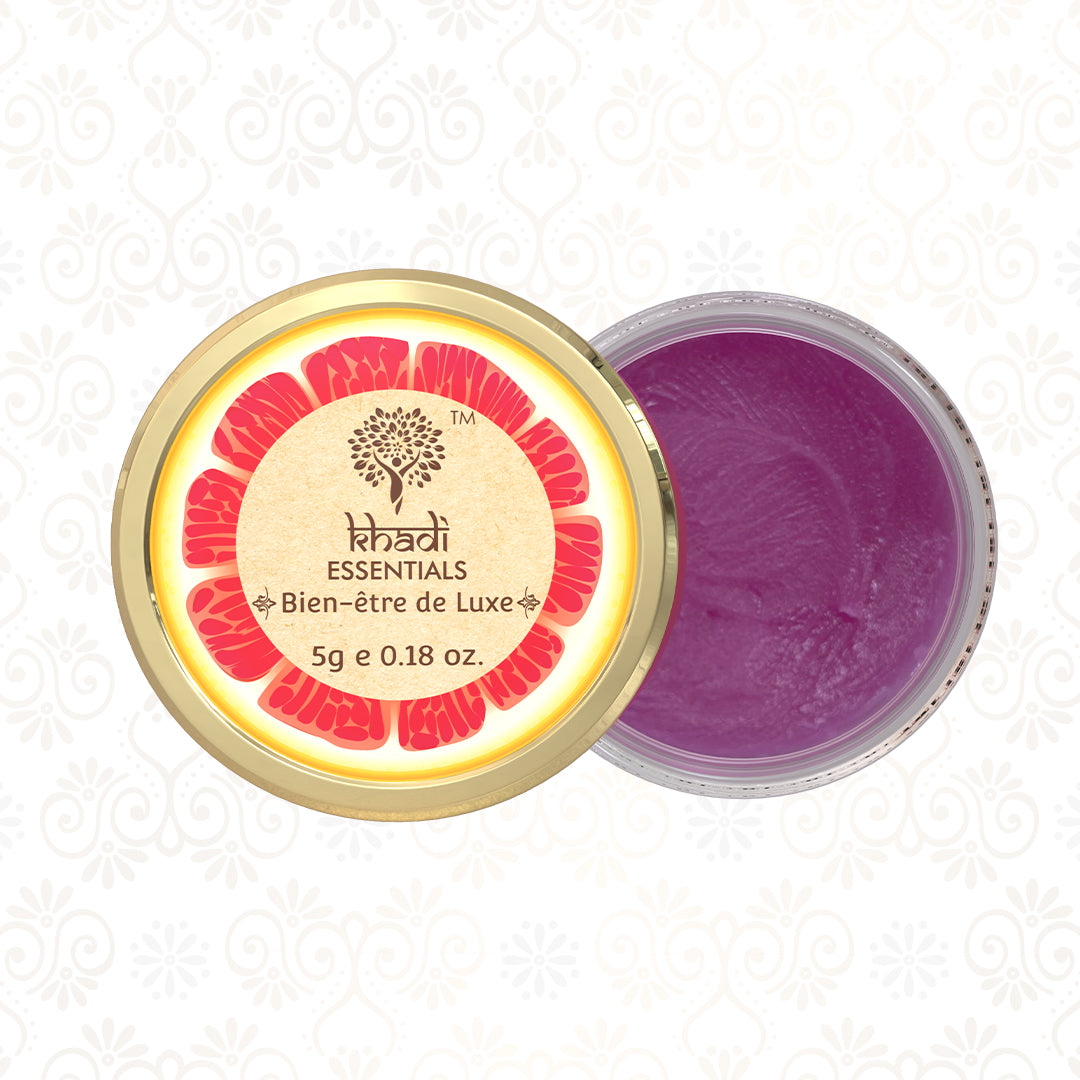 Picture of Khadi Essentials Wine Grapefruit Lip Butter - 5gm
, 5g