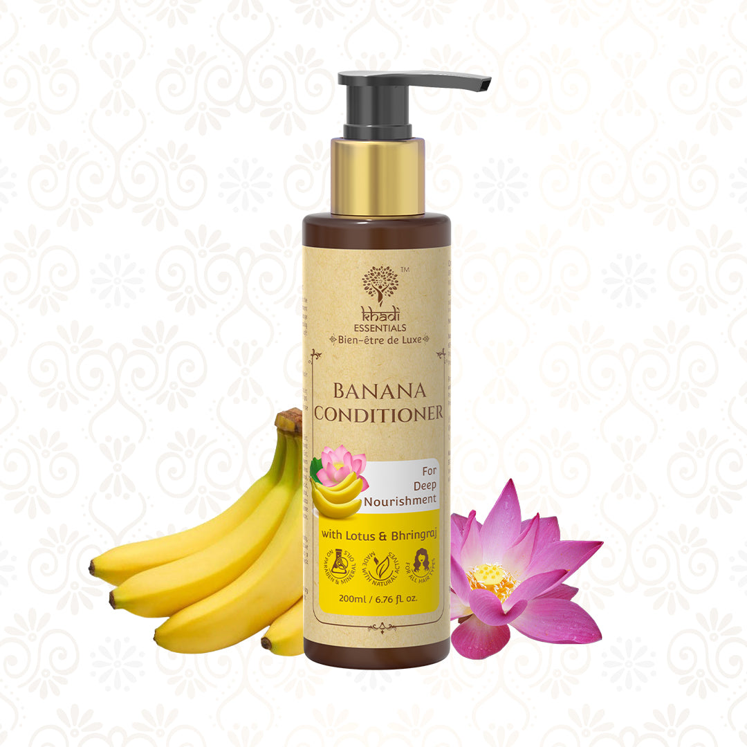 Show details for Khadi Essentials Banana Conditioner - 200 ML Picture of Khadi Essentials Banana Conditioner - 200 ML
