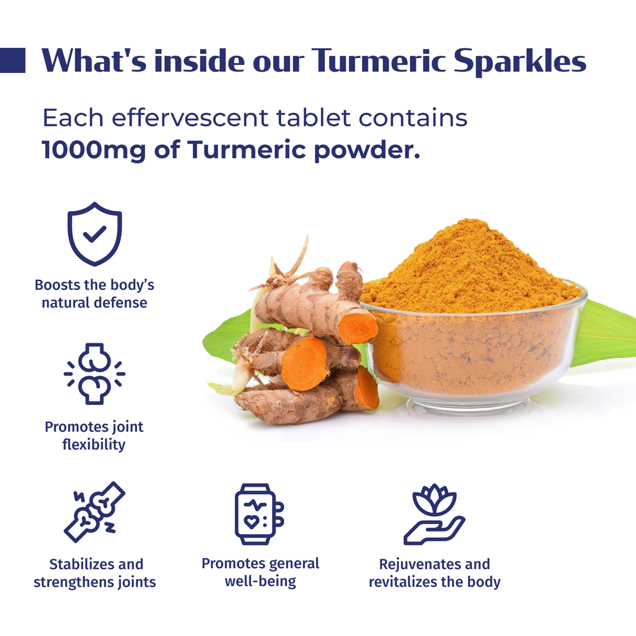 Show details for Kerala Ayurveda Turmeric Sparkles 10 Nos Picture of Kerala Ayurveda Turmeric Sparkles 10 Nos