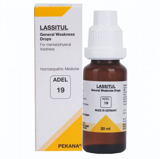 Show details for ADEL - 19 Mental or Physical Tiredness (General Weakness) Drops - 20 ML Picture of ADEL - 19 Mental or Physical Tiredness (General Weakness) Drops - 20 ML