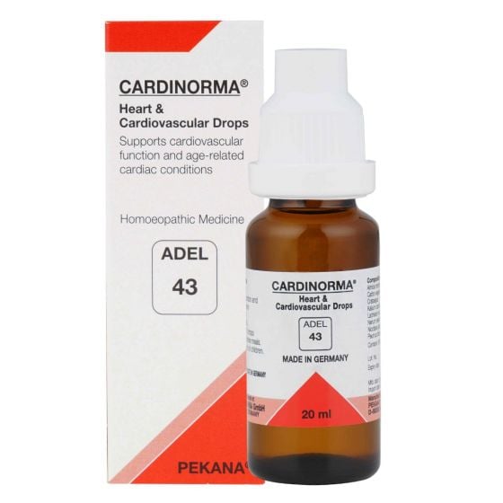 Show details for ADEL - 43 Heart & Cardiovascular Drops - 20 ml Picture of ADEL - 43 Heart & Cardiovascular Drops - 20 ml