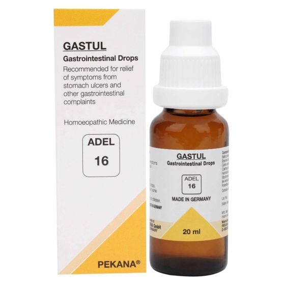 Show details for ADEL - 16 Gastrointestinal Drops - 20 ml Picture of ADEL - 16 Gastrointestinal Drops - 20 ml