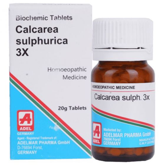 Picture of ADEL Calcarea Sulphurica 20 g - Tablets 