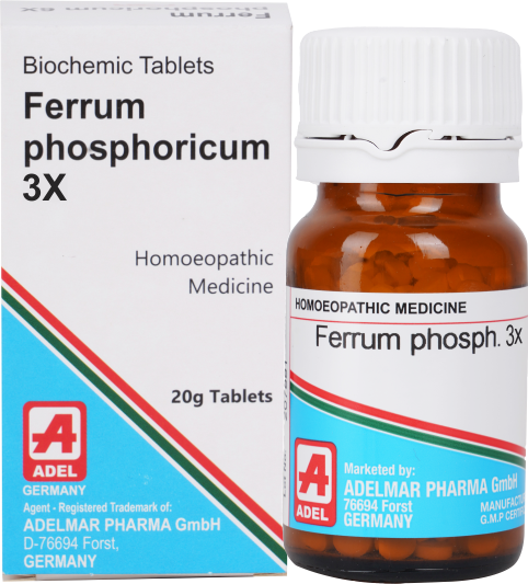 Show details for ADEL  Ferrum Phosphoricum - 20 g Tablets  Picture of ADEL  Ferrum Phosphoricum - 20 g Tablets