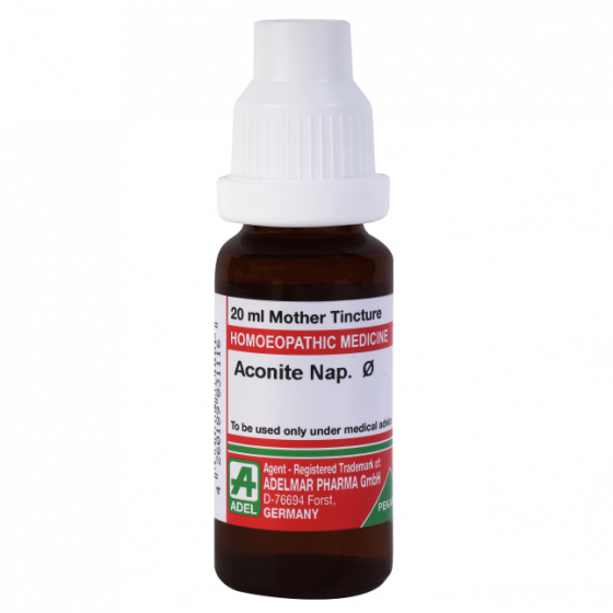 Show details for ADEL Aconite Nap Mother Tincture Q - 20 ml Picture of ADEL Aconite Nap Mother Tincture Q - 20 ml