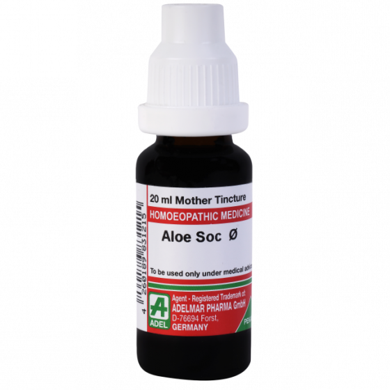Show details for ADEL Aloe Soc Mother Tincture Q - 20 ml Picture of ADEL Aloe Soc Mother Tincture Q - 20 ml