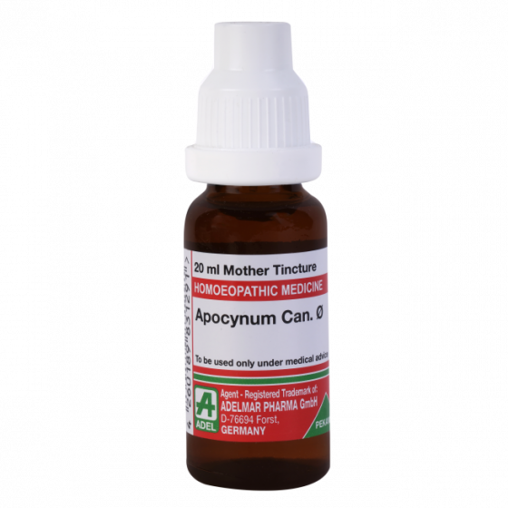 Show details for ADEL Apocynum Can Mother Tincture Q - 20 ml Picture of ADEL Apocynum Can Mother Tincture Q - 20 ml