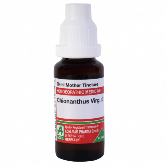 Show details for ADEL Chionanthus Virg Mother Tincture Q - 20 ml Picture of ADEL Chionanthus Virg Mother Tincture Q - 20 ml