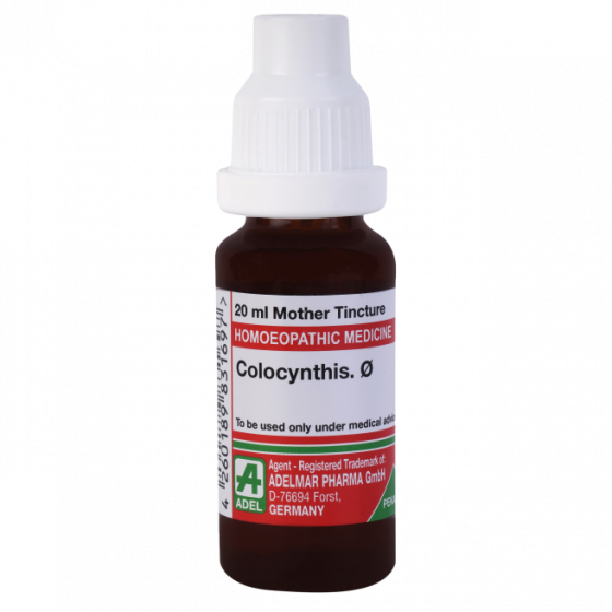 Show details for ADEL Colocynthis Mother Tincture Q - 20 ml Picture of ADEL Colocynthis Mother Tincture Q - 20 ml