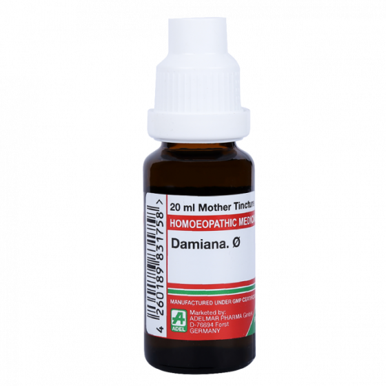 Picture of ADEL Damiana Mother Tincture Q - 20 ml