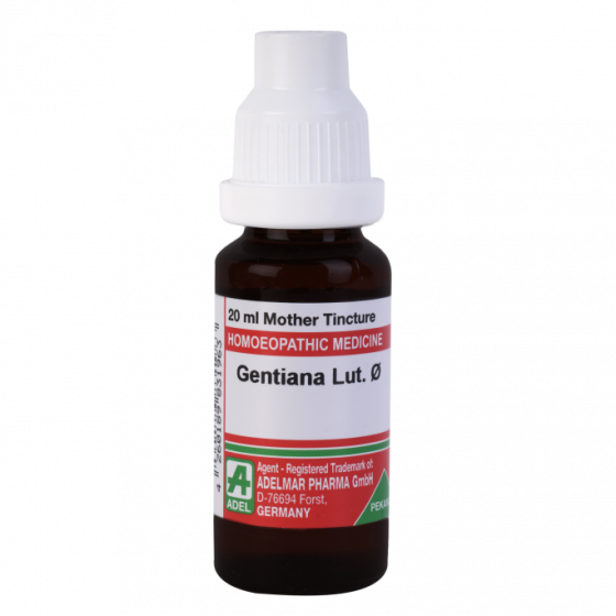 Picture of ADEL Gentiana Lut Mother Tinctures Q - 20 ml 