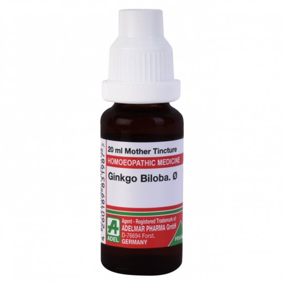 Show details for ADEL Ginkgo Biloba  Mother Tinctures Q - 20 ml Picture of ADEL Ginkgo Biloba  Mother Tinctures Q - 20 ml