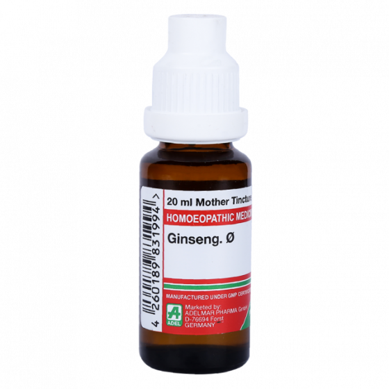 Show details for ADEL Ginseng Mother Tincture Q - 20 ml Picture of ADEL Ginseng Mother Tincture Q - 20 ml