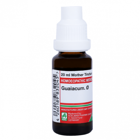 Picture of ADEL Guaiacum Mother Tincture Q - 20 ml