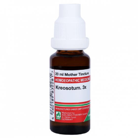 Show details for ADEL Kreosotum 3x Mother Tincture Q - 20 ml Picture of ADEL Kreosotum 3x Mother Tincture Q - 20 ml