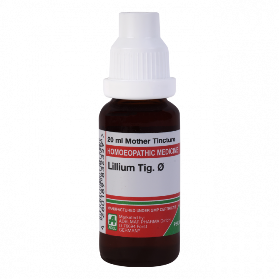 Show details for ADEL Lillium Tig Mother Tincture Q - 20 ml Picture of ADEL Lillium Tig Mother Tincture Q - 20 ml
