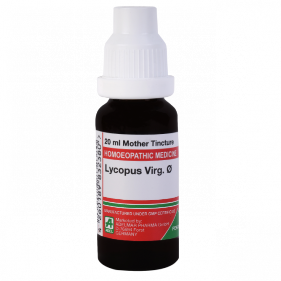 Picture of ADEL Lycopus Virg Mother Tincture Q - 20 ml
