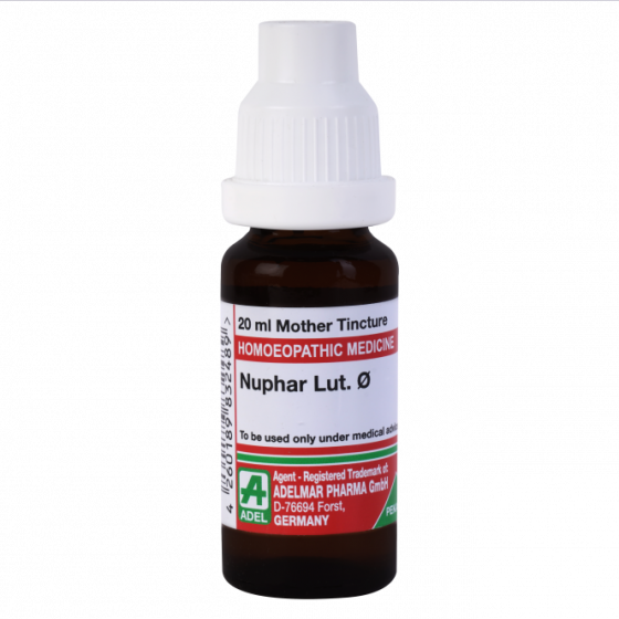 Show details for ADEL Nuphar Lut Mother Tincture Q - 20 ml Picture of ADEL Nuphar Lut Mother Tincture Q - 20 ml