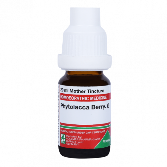 Show details for ADEL Phytolacca Berry Mother Tincture Q - 20 ml Picture of ADEL Phytolacca Berry Mother Tincture Q - 20 ml