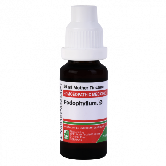 Picture of ADEL Podophyllum Mother Tincture Q - 20 ml