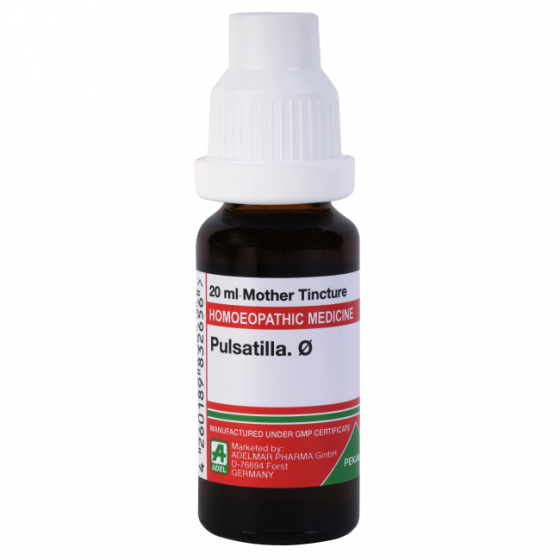 Show details for ADEL Pulsatilla Mother Tincture Q - 20 ml Picture of ADEL Pulsatilla Mother Tincture Q - 20 ml
