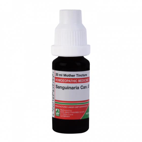 Picture of ADEL Sanguinaria Can Mother Tincture Q - 20 ml