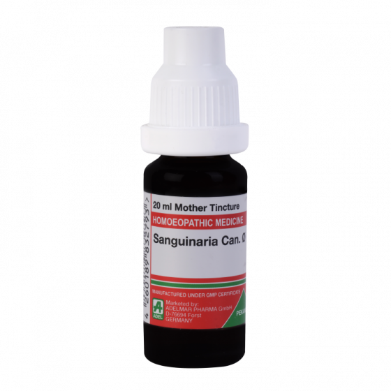 Show details for ADEL Sanguinaria Can Mother Tincture Q - 20 ml Picture of ADEL Sanguinaria Can Mother Tincture Q - 20 ml