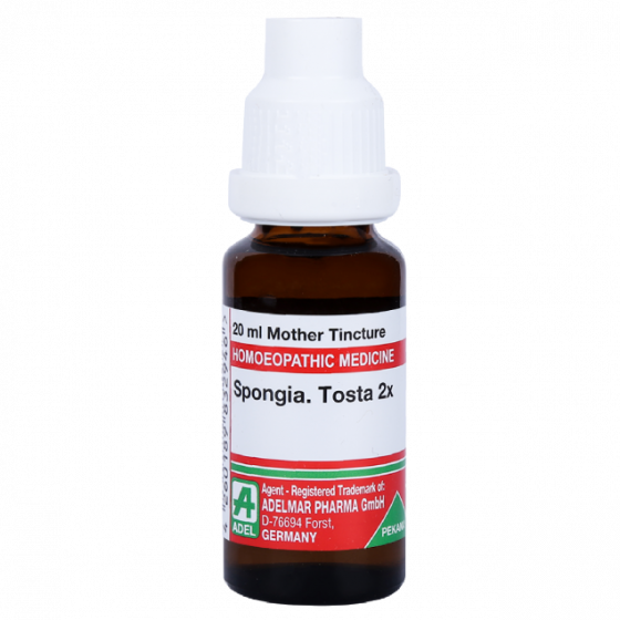 Picture of ADEL Spongia Tosta 2x - Mother Tincture Q - 20 ml