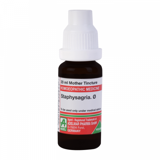 Picture of ADEL Staphysagria Mother Tincture Q - 20 ml
