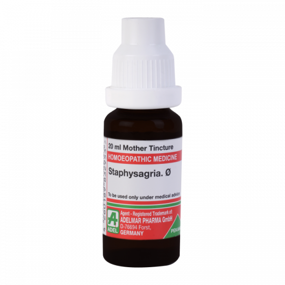 Show details for ADEL Staphysagria Mother Tincture Q - 20 ml Picture of ADEL Staphysagria Mother Tincture Q - 20 ml
