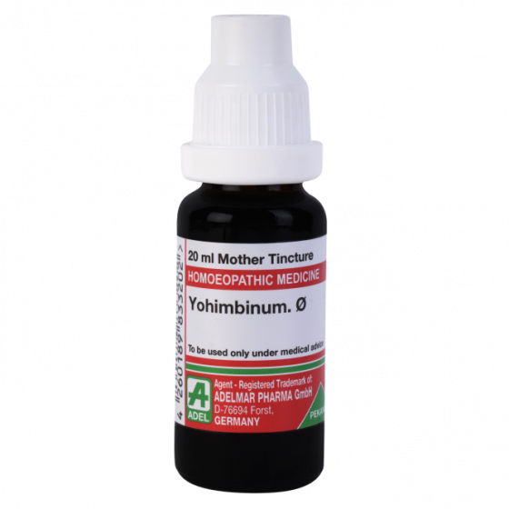 Show details for ADEL Yohimbinum Mother Tincture Q - 20 ml Picture of ADEL Yohimbinum Mother Tincture Q - 20 ml