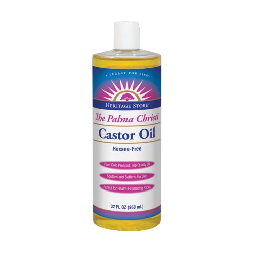 Picture of Heritage Store Castor Oil Cold Pressed