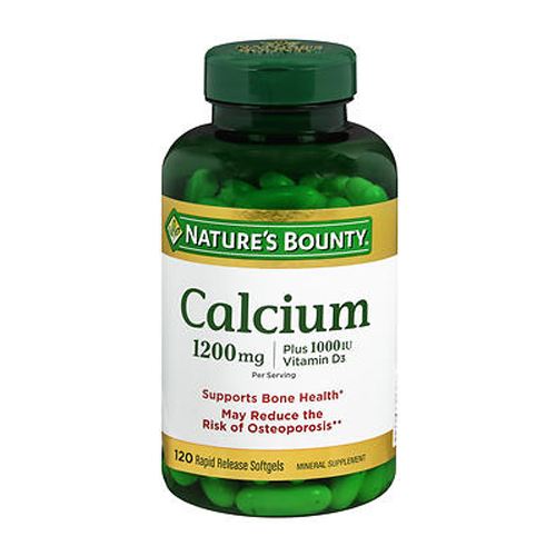 Show details for Nature's Bounty Calcium Plus Vitamin D3 Picture of Nature's Bounty Calcium Plus Vitamin D3