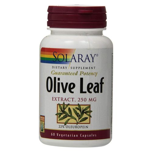 Picture of Solaray Olive Leaf Extract 250 mg - 60 Veg Capsules 