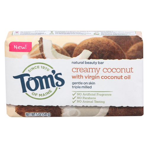 Picture of Tom's Of Maine Natural Beauty Bar Soap Creamy Coconut