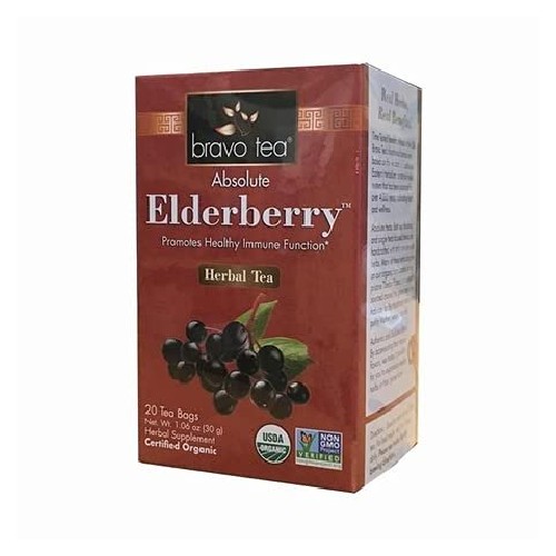 Show details for Bravo Tea & Herbs Organic Tea Elderberry Picture of Bravo Tea & Herbs Organic Tea Elderberry