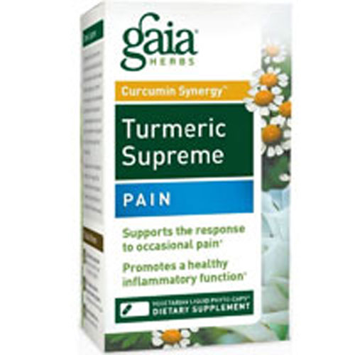 Show details for Gaia Herbs Turmeric Supreme Picture of Gaia Herbs Turmeric Supreme