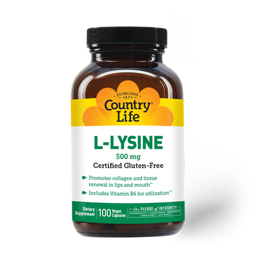 Picture of Country Life L-Lysine with B-6