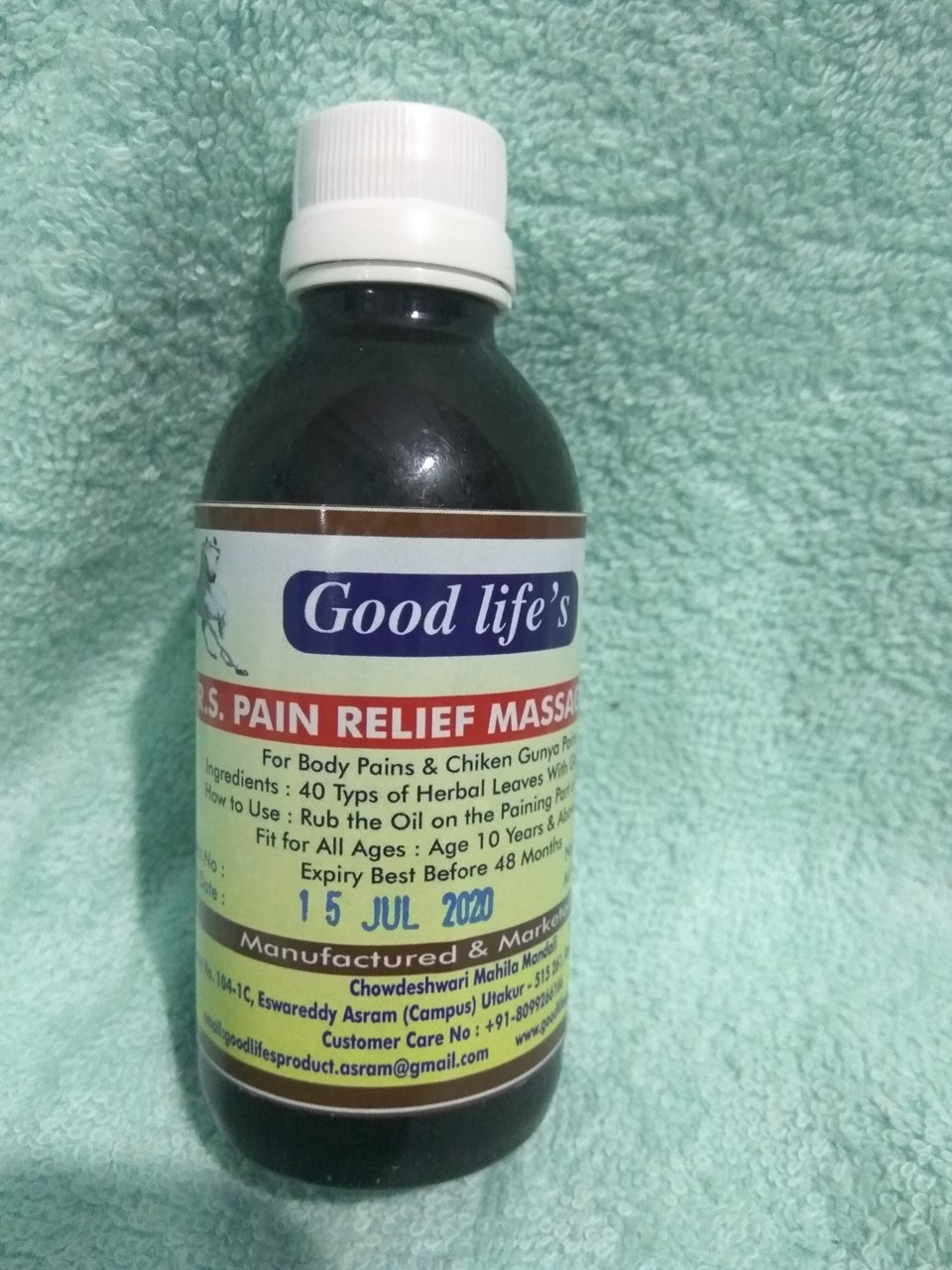 Picture of Good LIfe's Pain Relief Oil