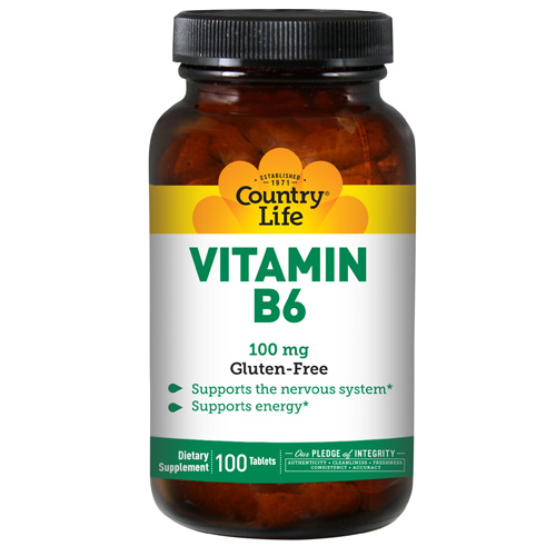 Show details for Country Life Vitamin B-6 Picture of Country Life Vitamin B-6