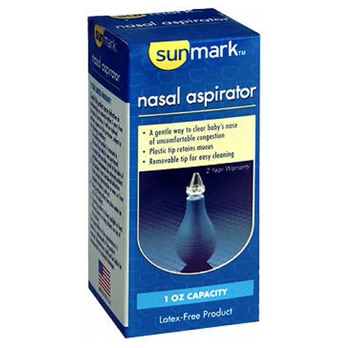 Show details for Sunmark Sunmark Nasal Aspirator Picture of Sunmark Sunmark Nasal Aspirator